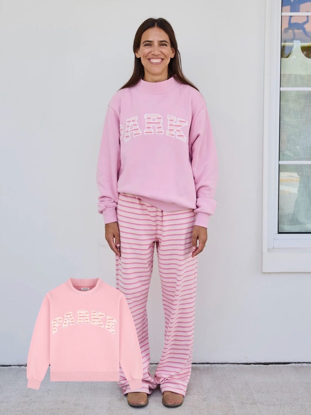 PARKE Sweatpea Mockneck L/XL
